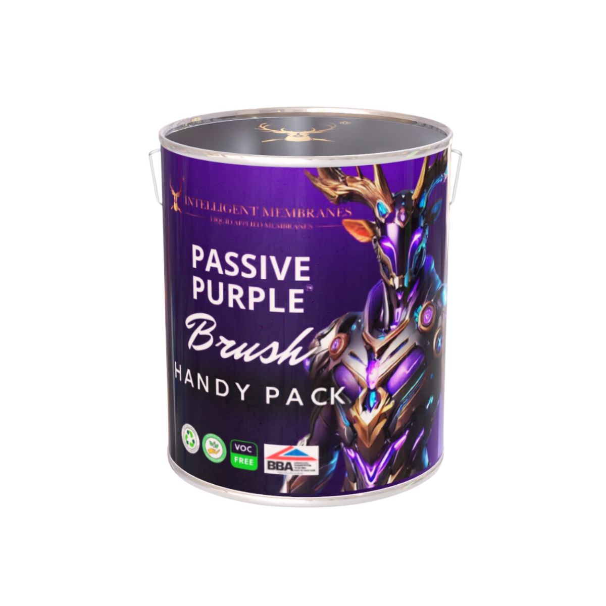 Passive Purple Brush - Handy Pack (3.7kg) - Vapour Control Paint - Brush Applied